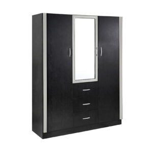 Dallas 3 Door 3 Drawer Mirror Robe